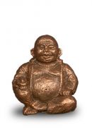 Bronsfärgade Buddha mini urna