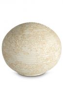 Miniurna i porslin 'Sfera' - Sahara sandrelief